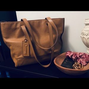 Fossil Madison Leather Tote Bag